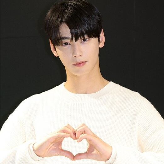 Recent activity shot of Cha Eunwoo