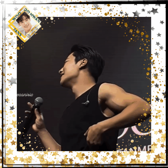 Recent activity shot of Woo Dohwan
