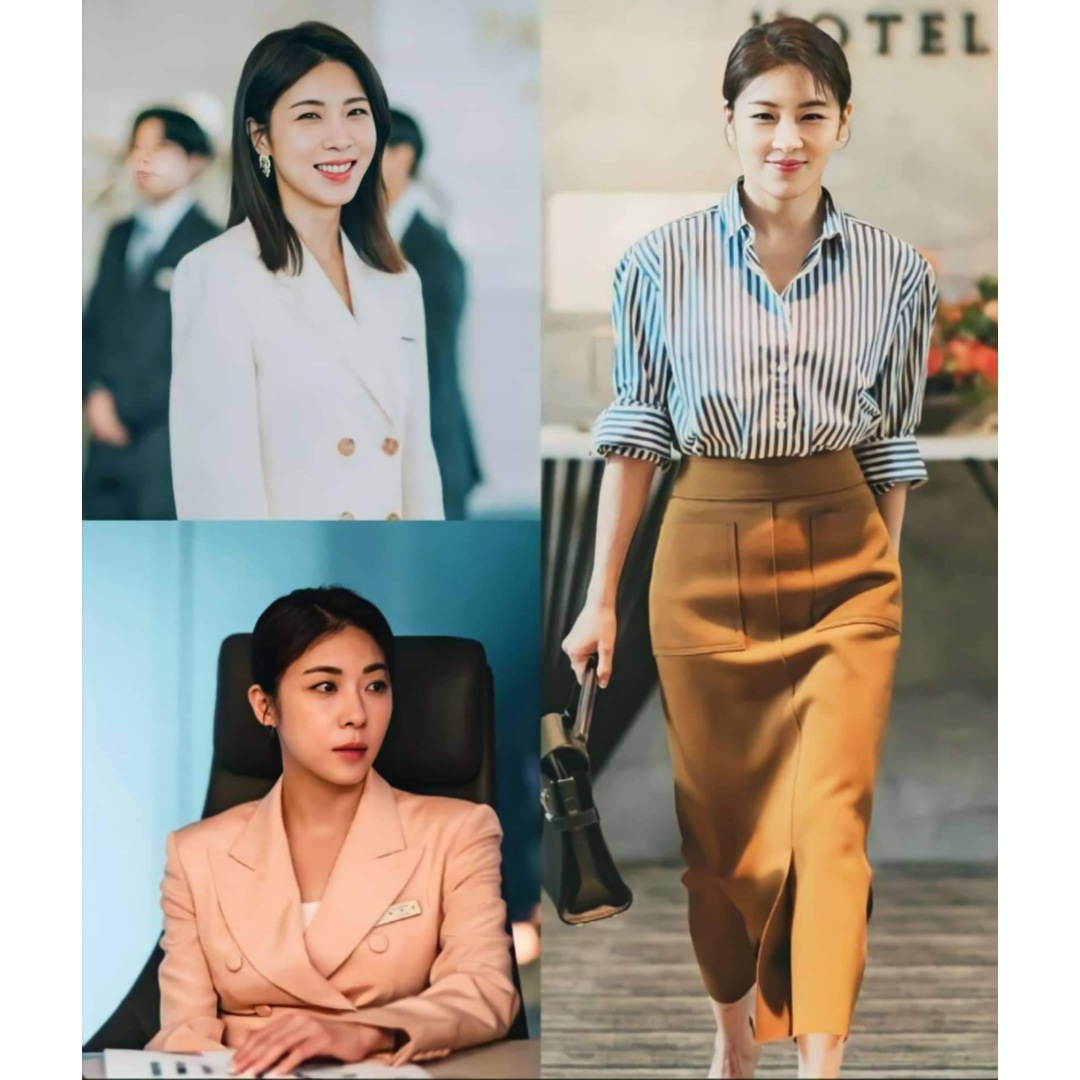 Behind-the-scenes cut of Ha Jiwon
