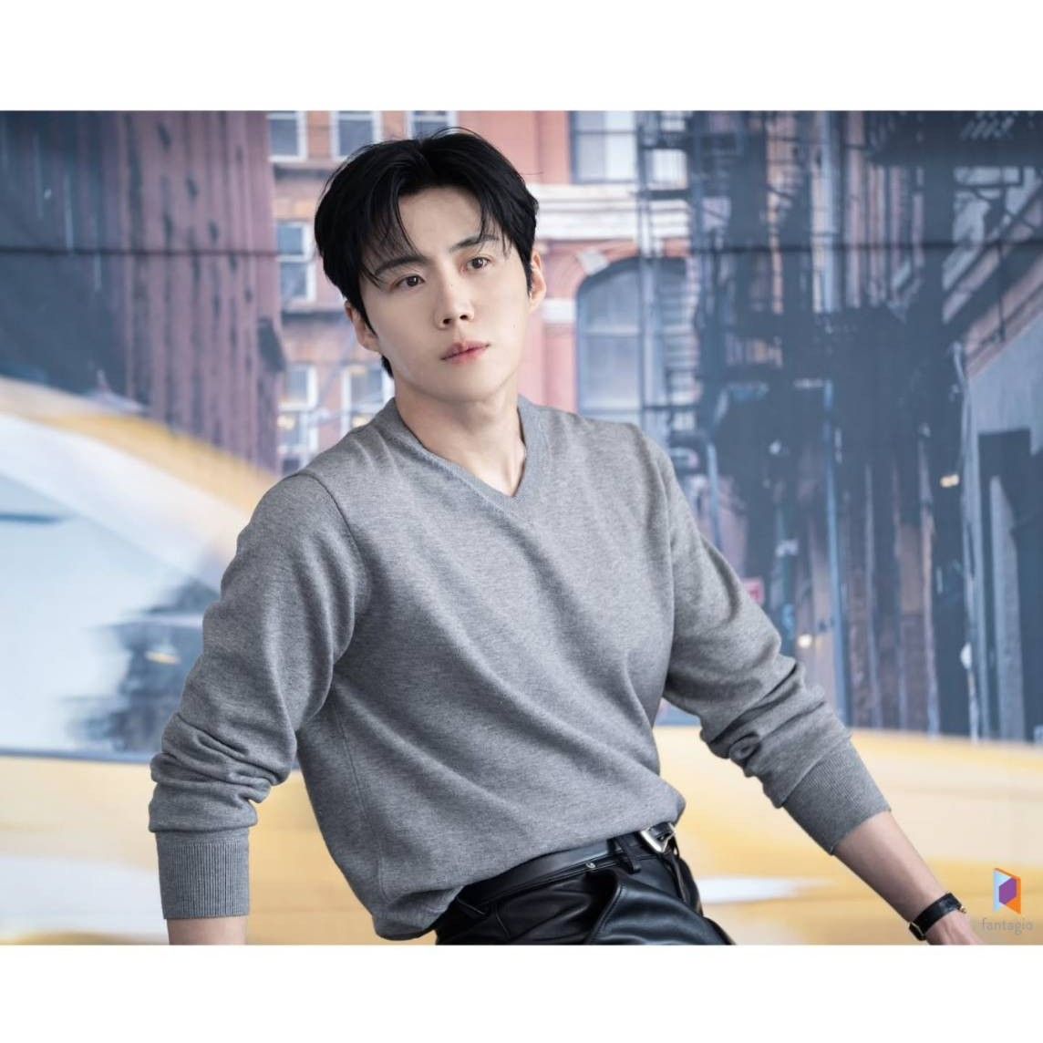 A moment captured by a fan of Kim Seonho