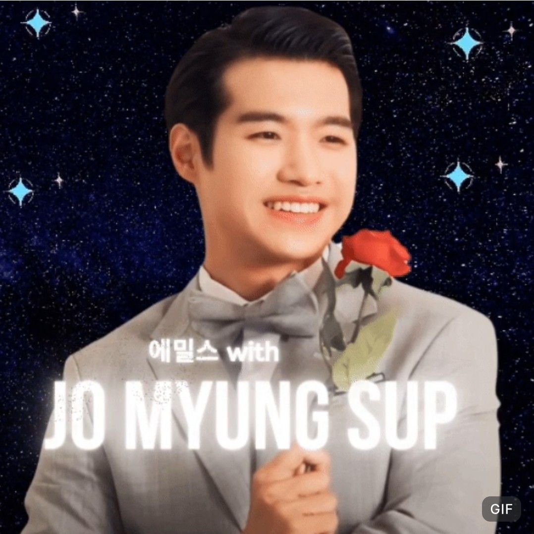 Behind-the-scenes cut of Jo Myungsup