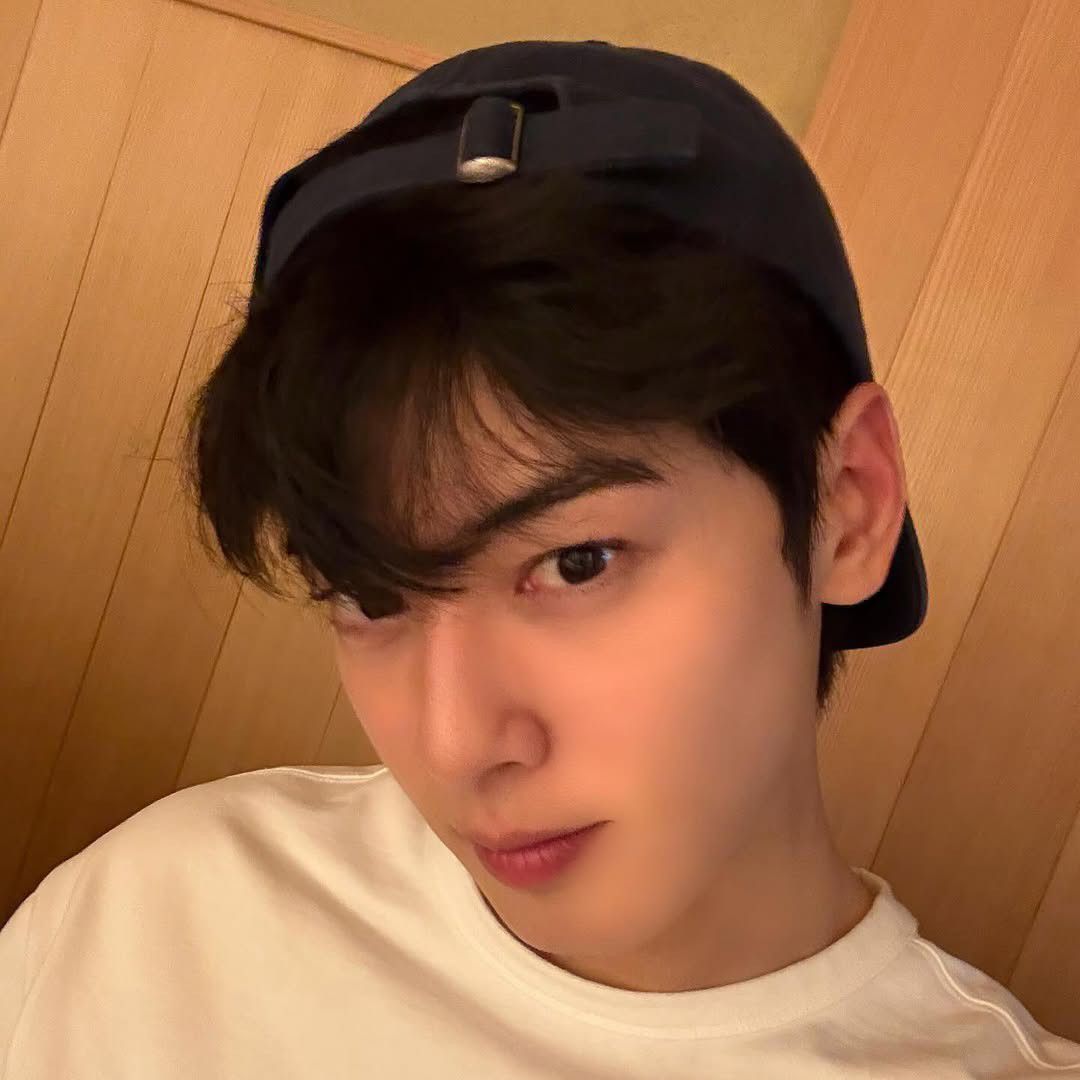 Behind-the-scenes cut of Cha Eunwoo