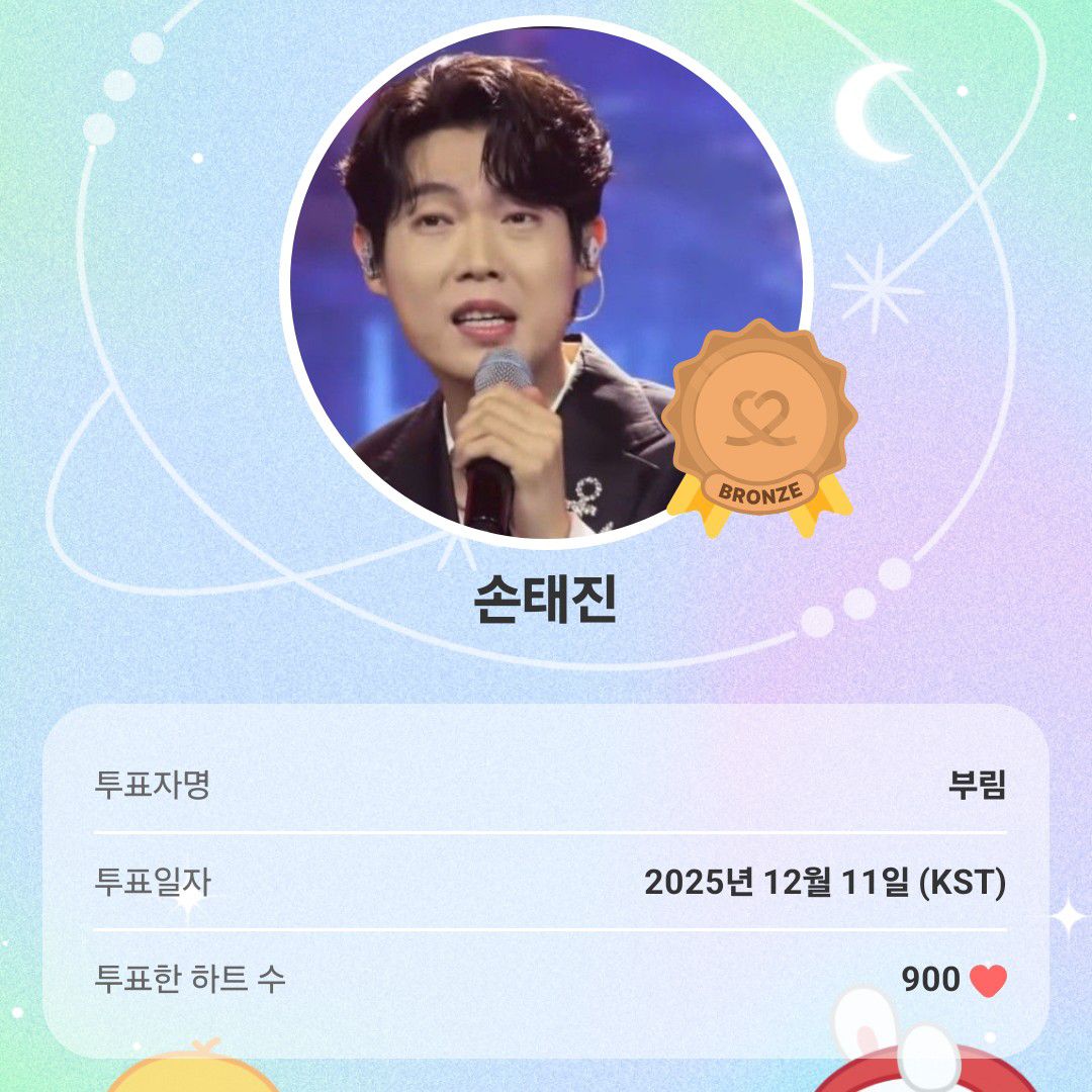 손태진의 비하인드 컷