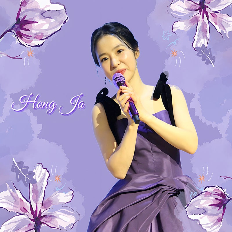 粉絲拍下的洪子瞬間