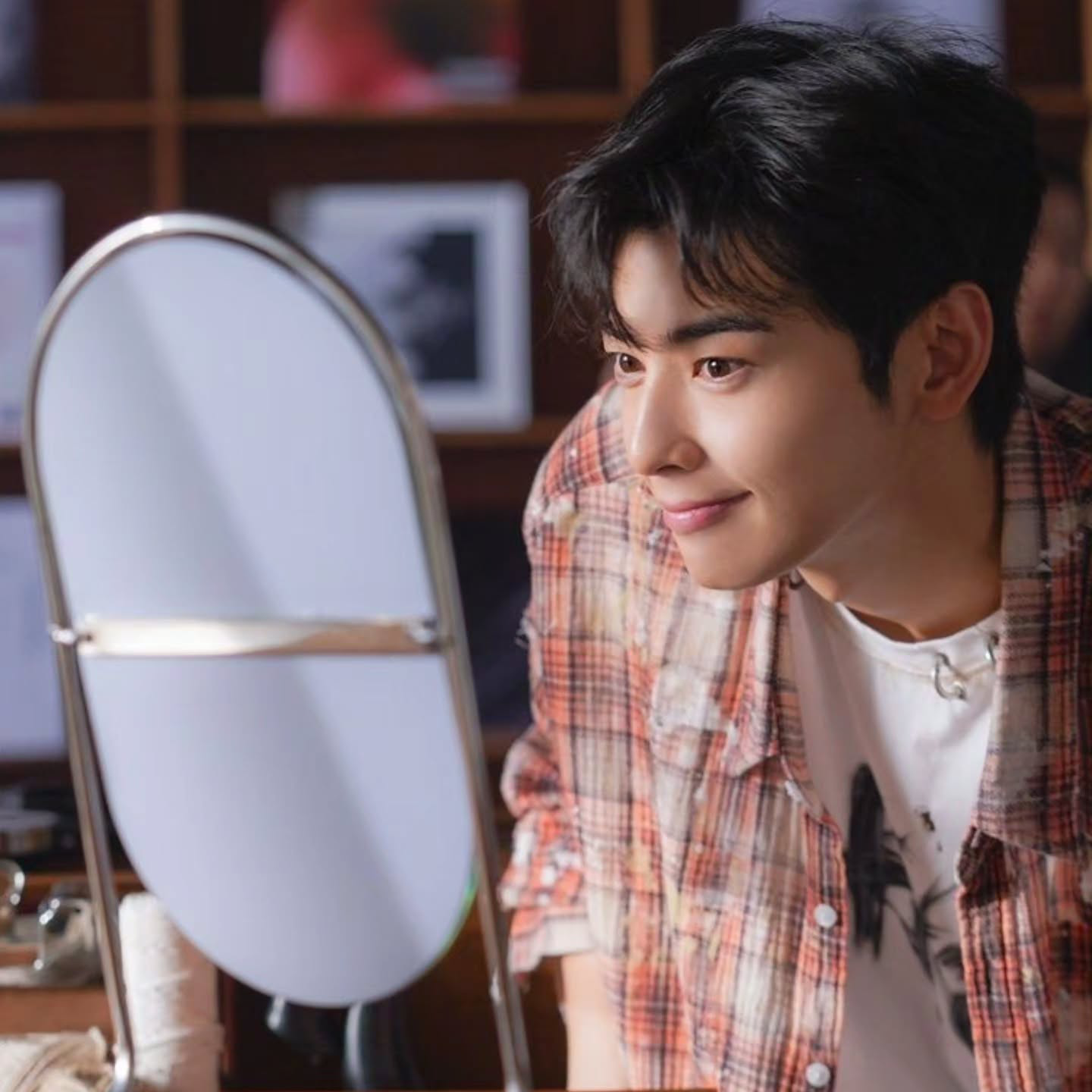 Recent activity shot of Cha Eunwoo