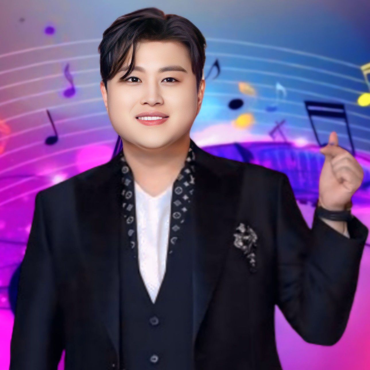 粉絲拍下的金浩中瞬間