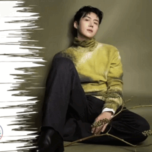 Behind-the-scenes cut of Kim Seonho