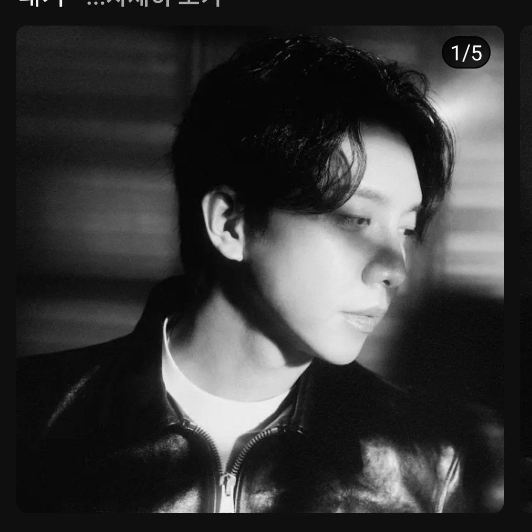 Behind-the-scenes cut of Lee Seunggi