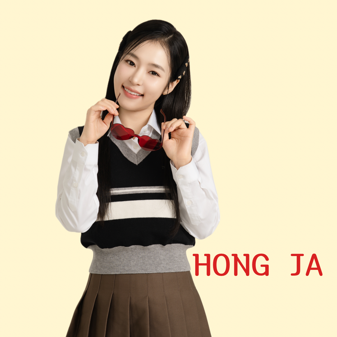 A moment captured by a fan of Hong Ja