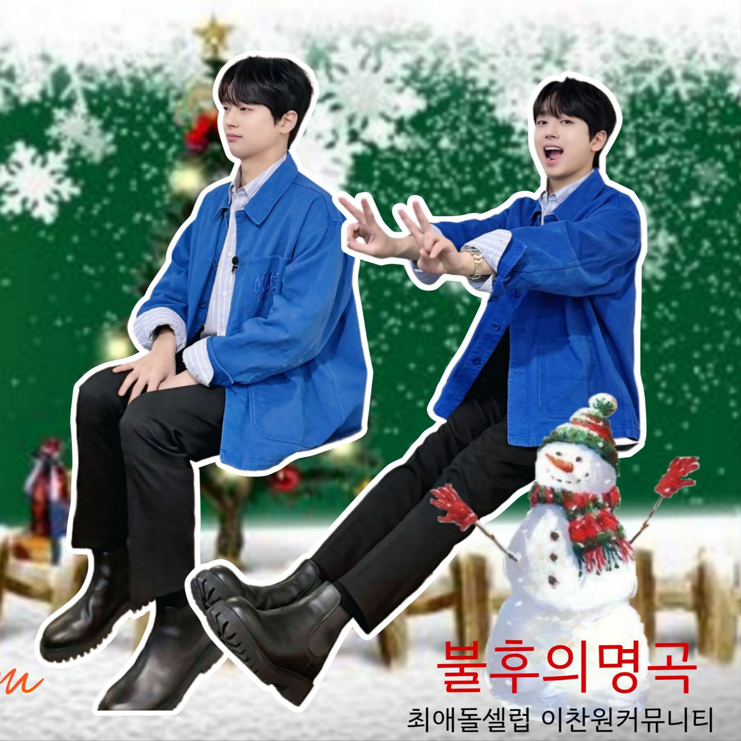 이찬원 팬이 찍은 순간