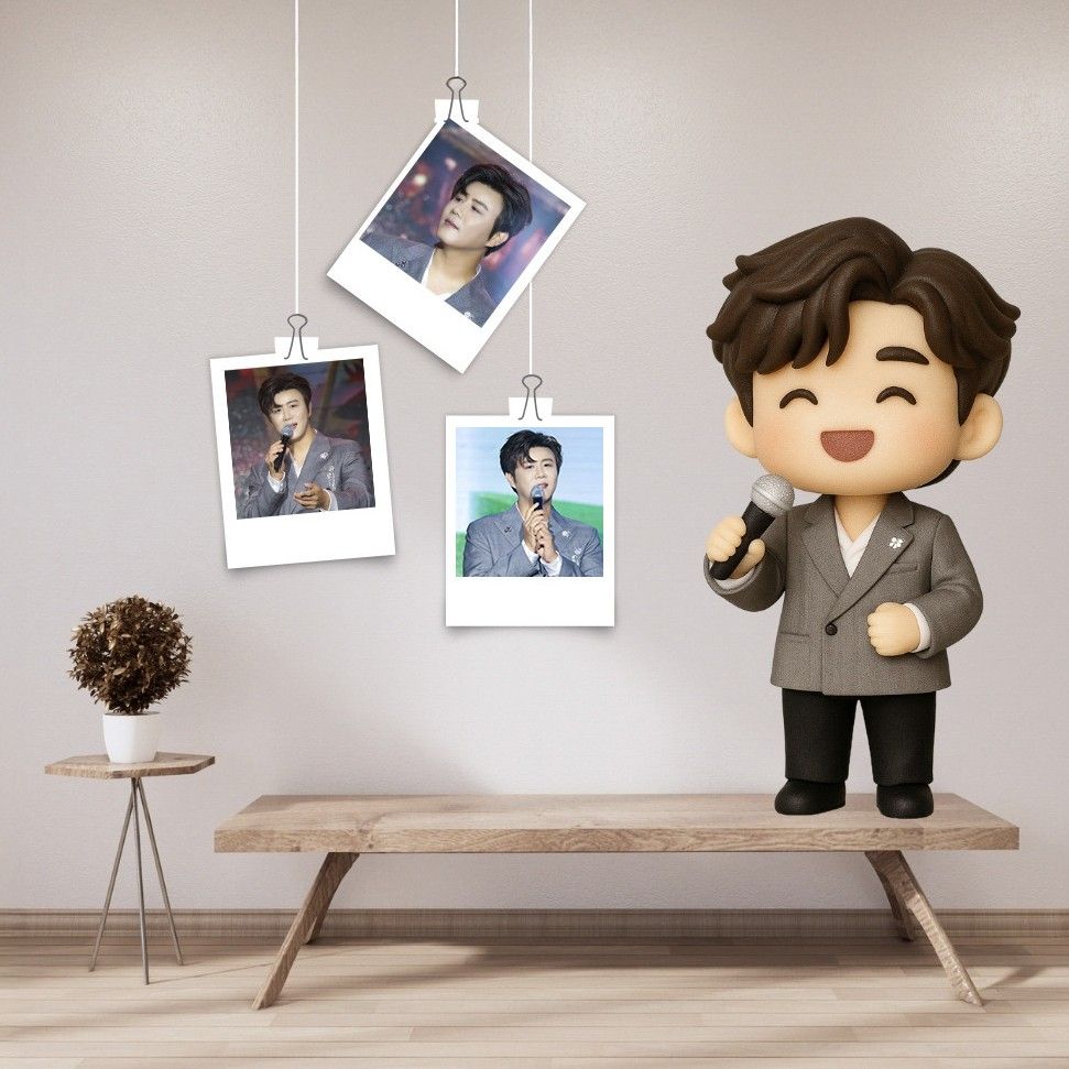 Behind-the-scenes cut of Jin Haesung