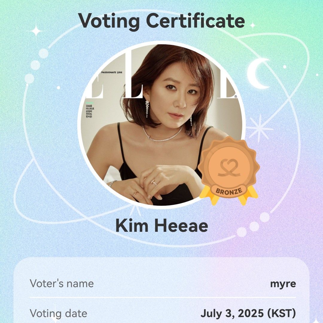 Foto kegiatan terbaru dari Kim Heeae