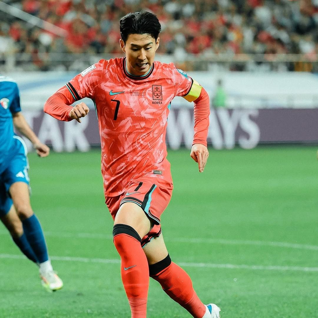 A moment captured by a fan of Son Heungmin