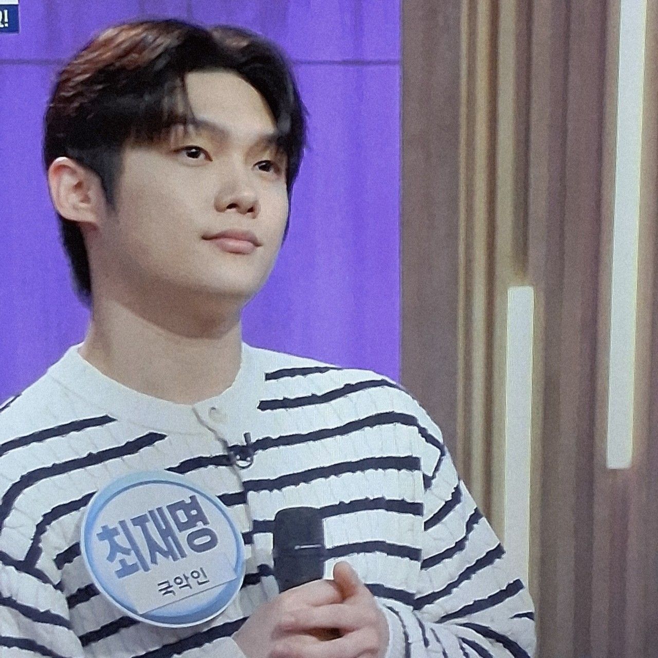 Behind-the-scenes cut of Choi Jaemyeong