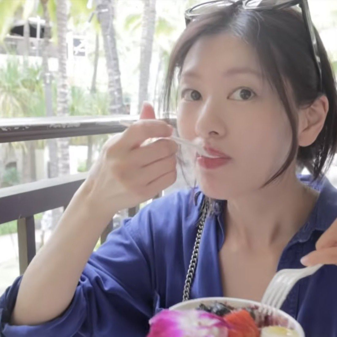 Behind-the-scenes cut of Jung Somin