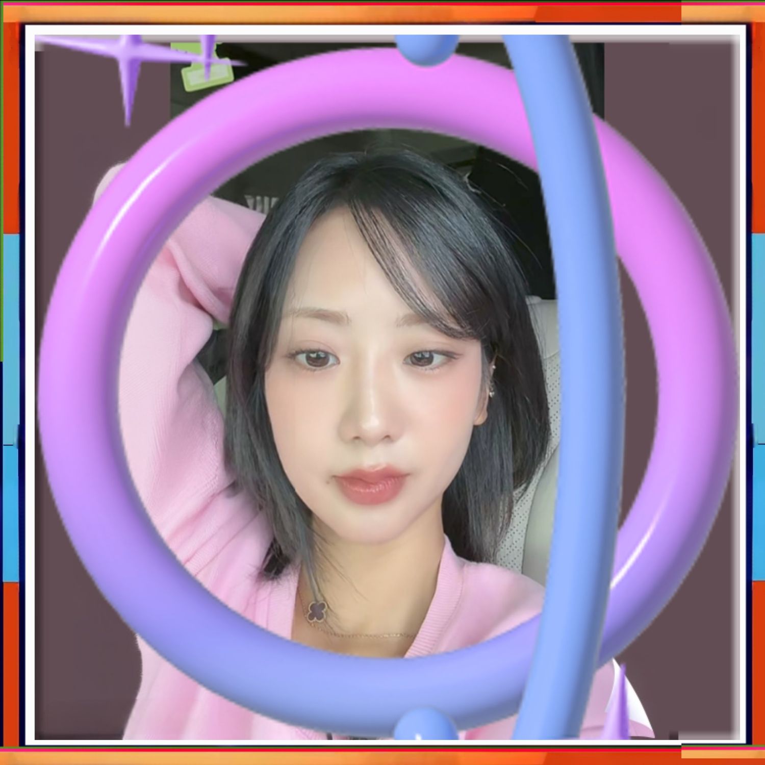 粉絲拍下的姜蕙妍瞬間