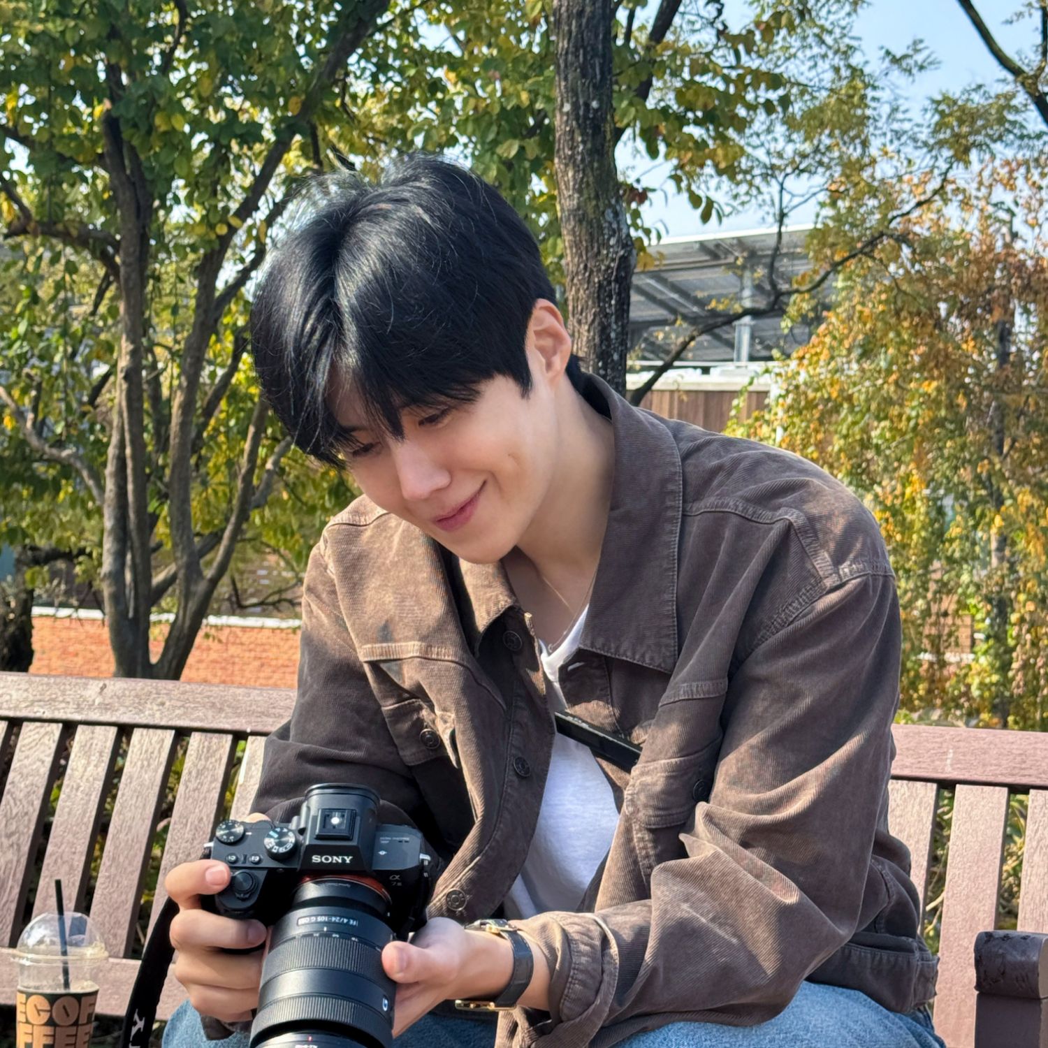 A moment captured by a fan of Kim Seonho