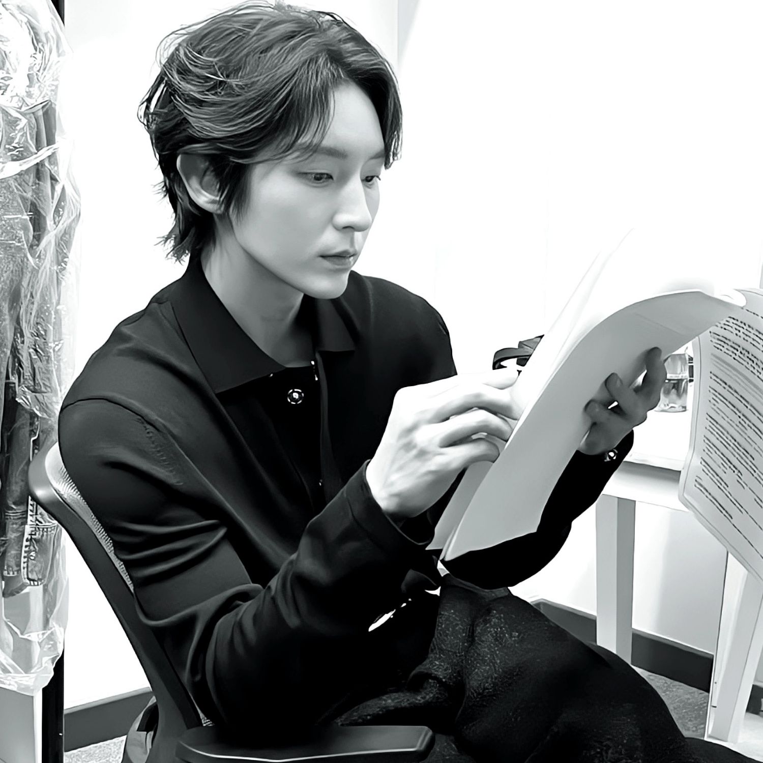 A moment captured by a fan of Lee Joongi