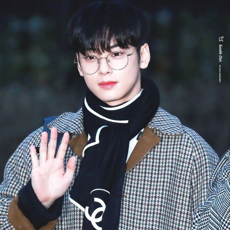 Behind-the-scenes cut of Cha Eunwoo