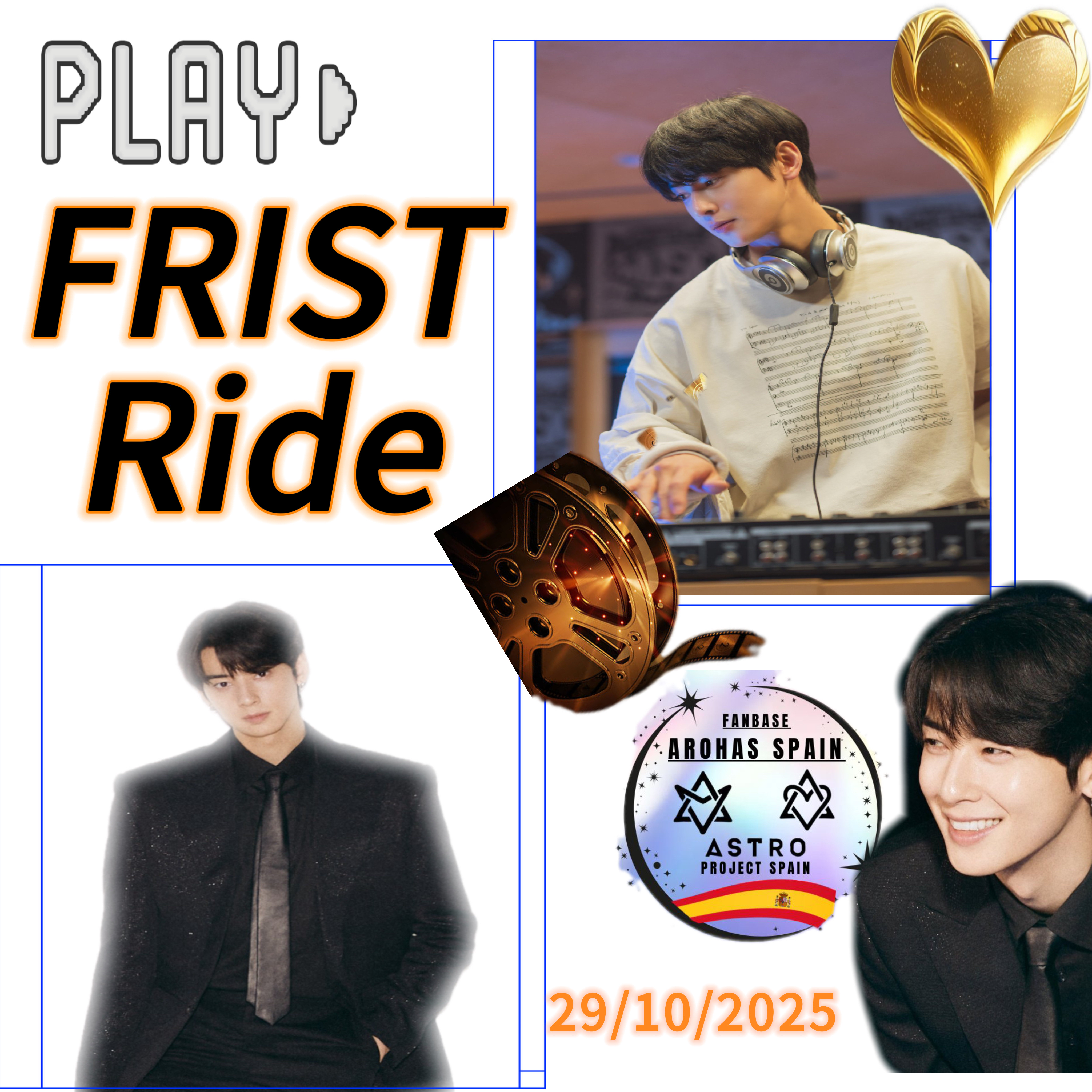 A moment captured by a fan of Cha Eunwoo