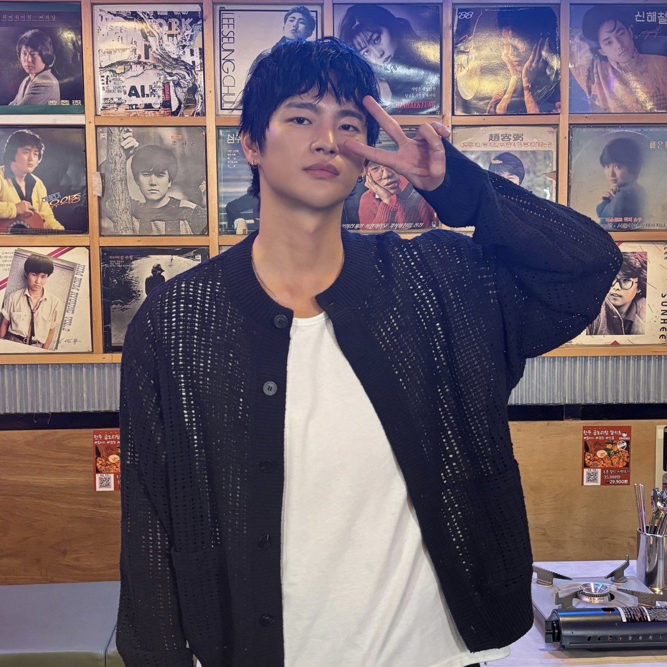 A moment captured by a fan of Seo Inguk