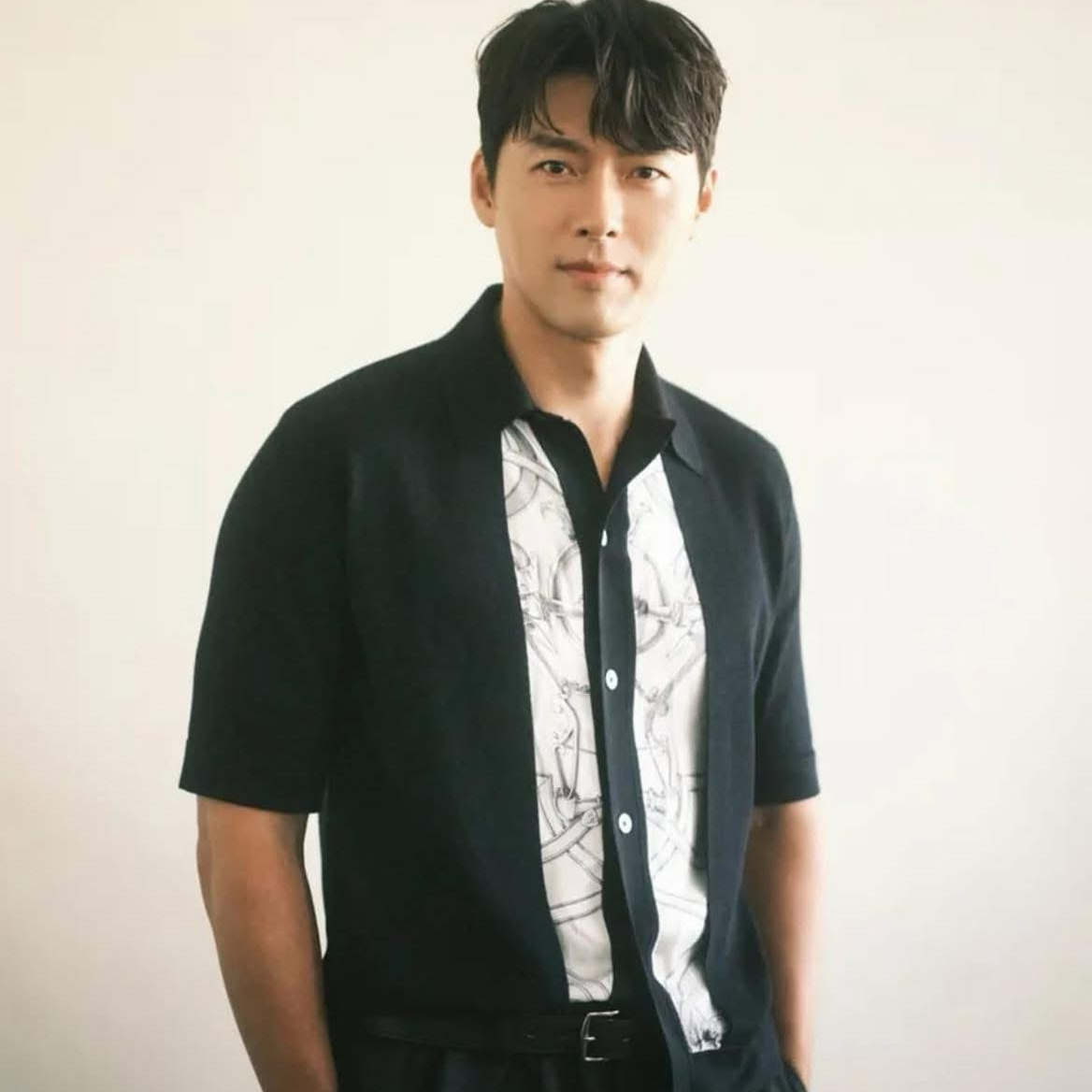 Recent activity shot of Hyun Bin