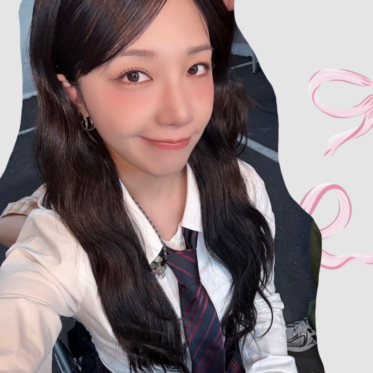 A moment captured by a fan of Jung Eunji
