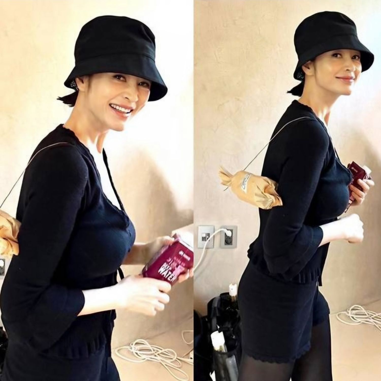 Behind-the-scenes cut of Kim Hyesoo