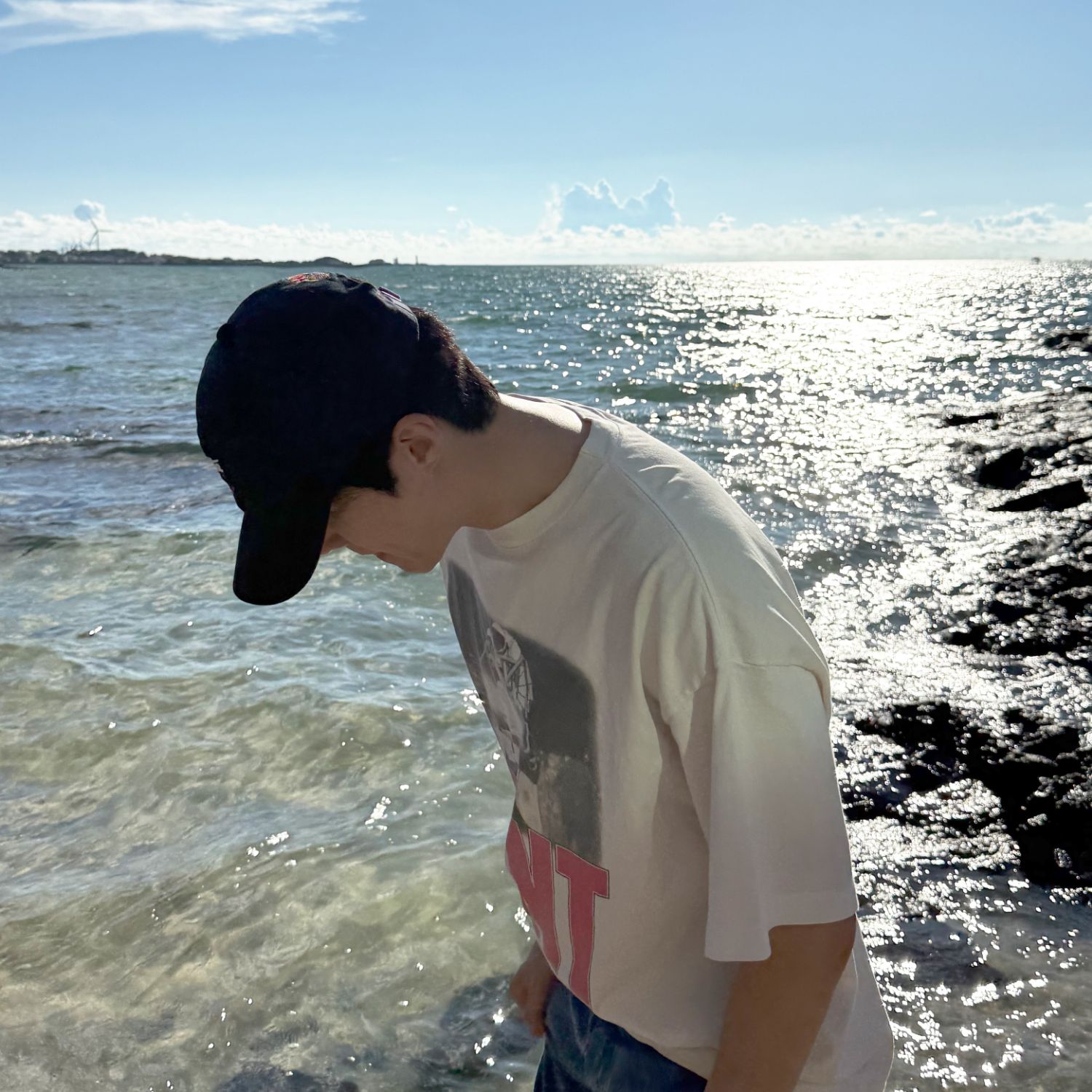 A moment captured by a fan of Kim Seonho