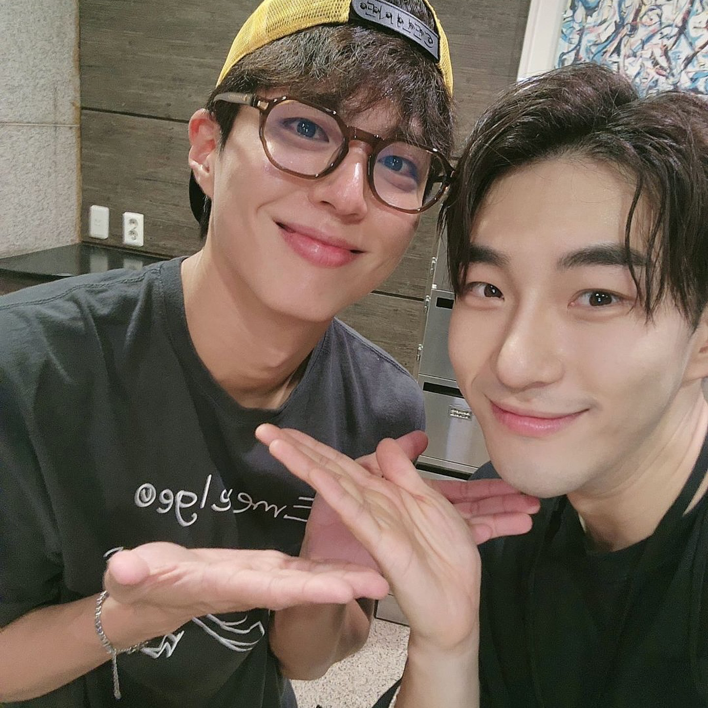 Recent activity shot of Park Bogum