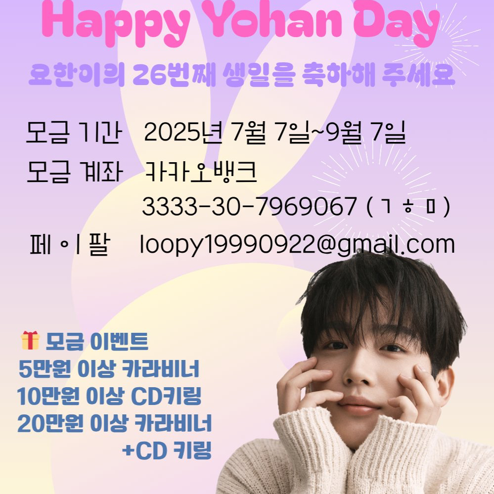 Recent activity shot of Kim Yohan