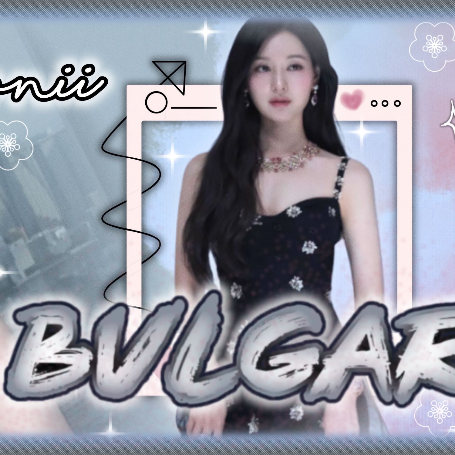 Behind-the-scenes cut of Kim Jiwon