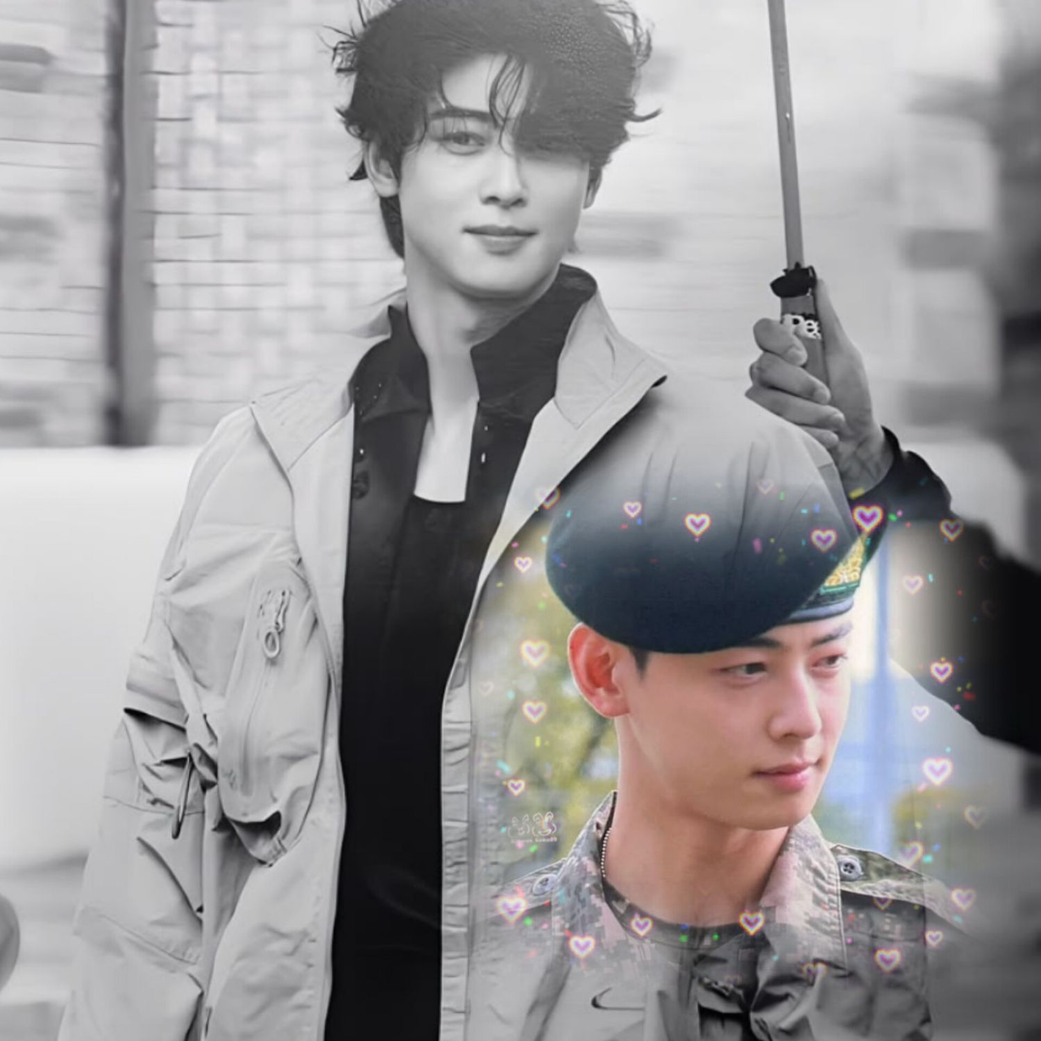 A moment captured by a fan of Cha Eunwoo