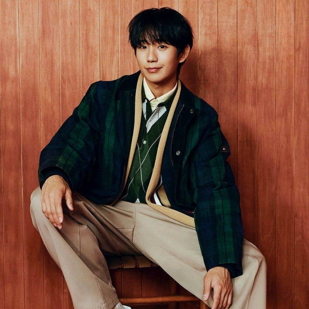 粉絲拍下的丁海寅瞬間