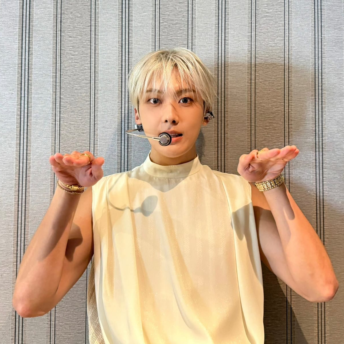A moment captured by a fan of Yoon Sanha