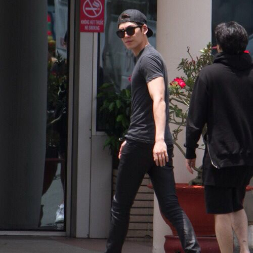 Recent activity shot of Kim Woobin