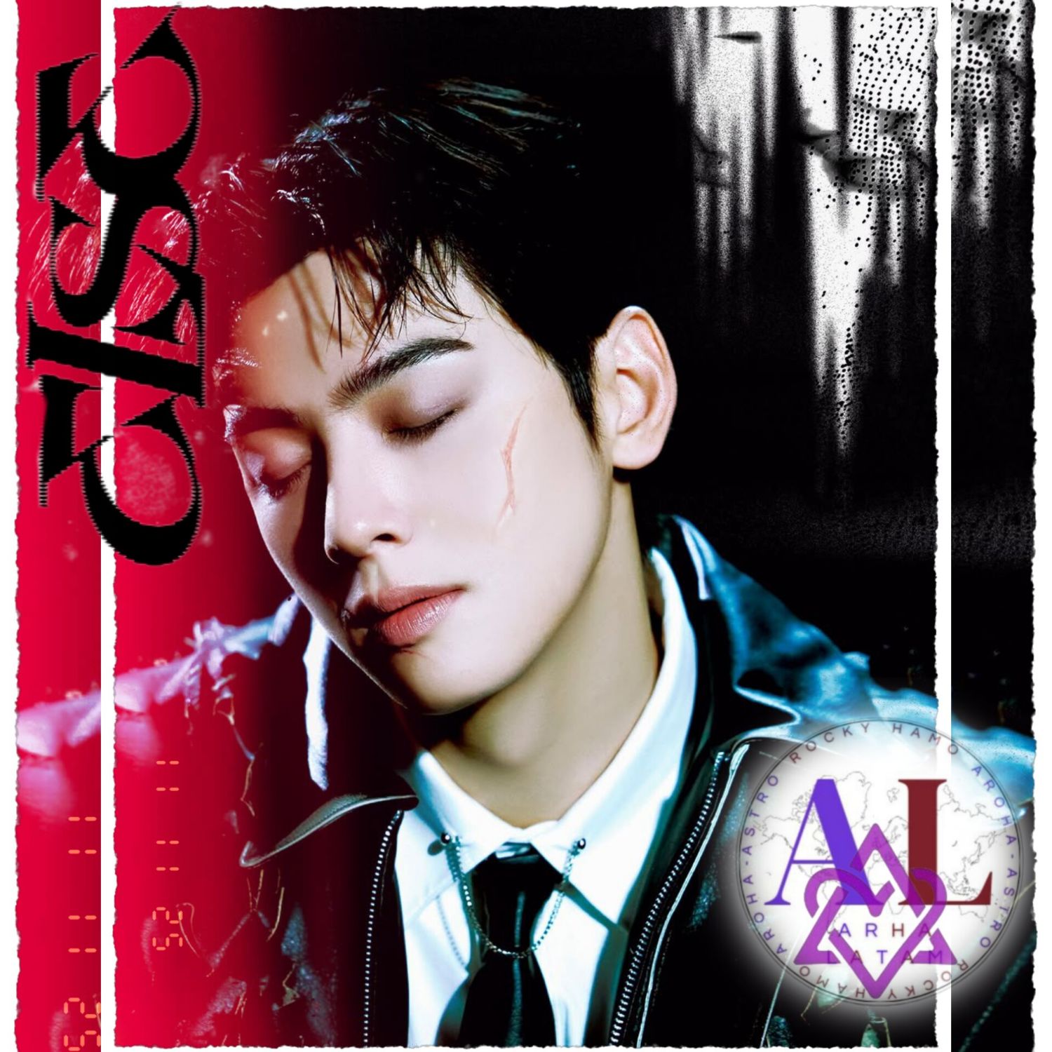 Behind-the-scenes cut of Cha Eunwoo