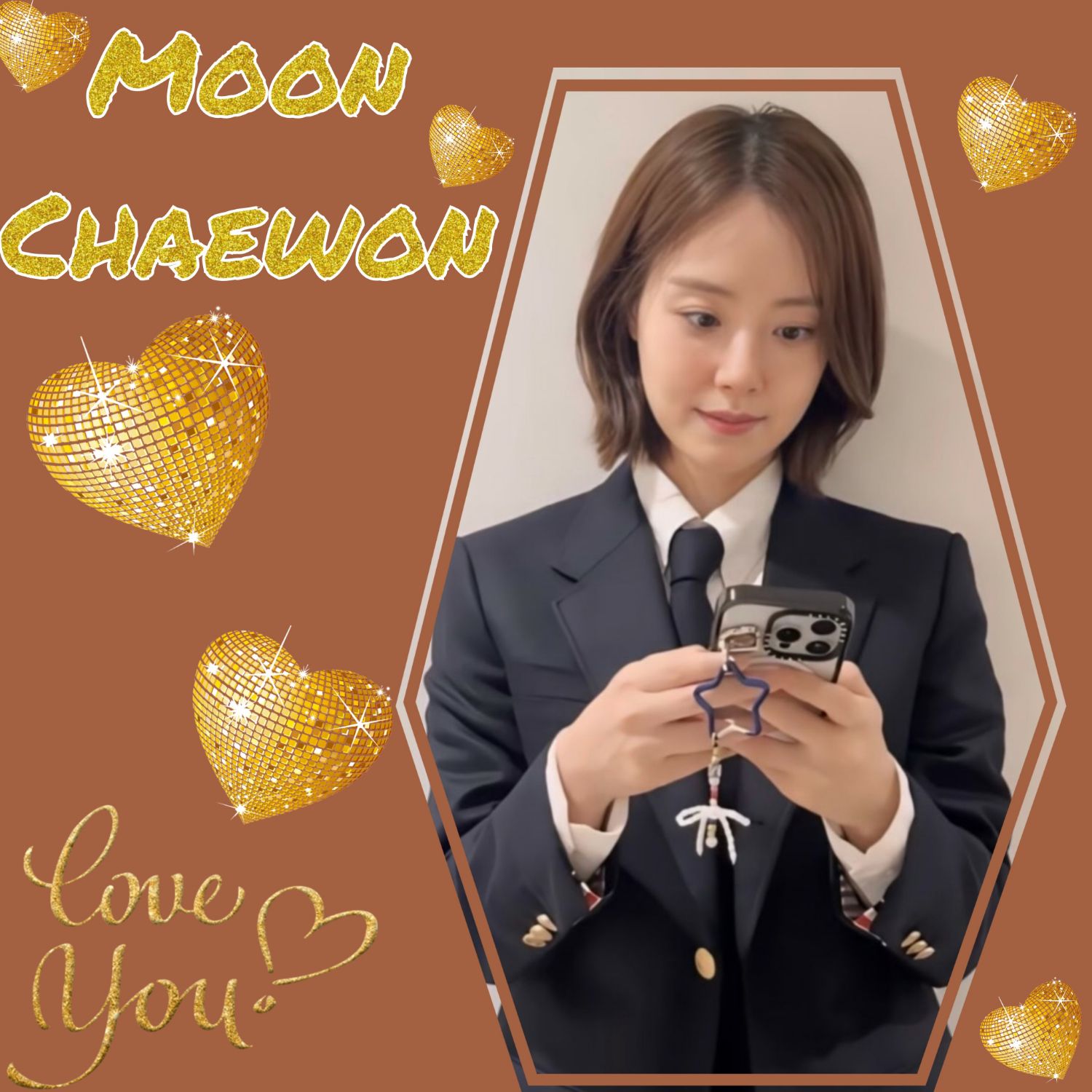 Behind-the-scenes cut of Moon Chaewon