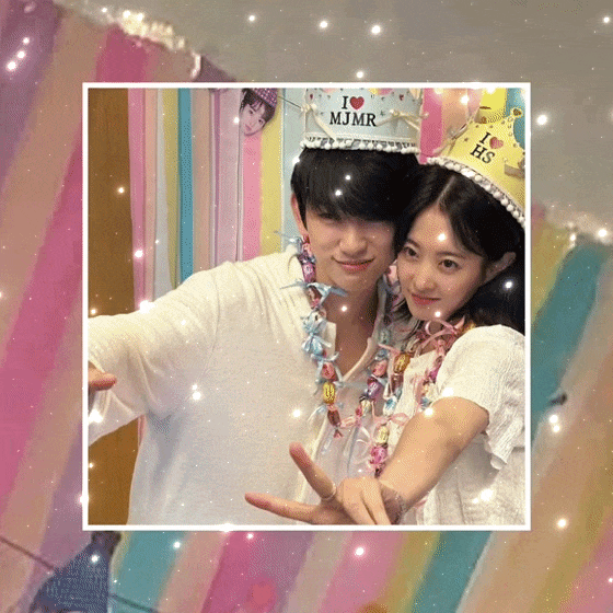 Behind-the-scenes cut of Park Boyoung