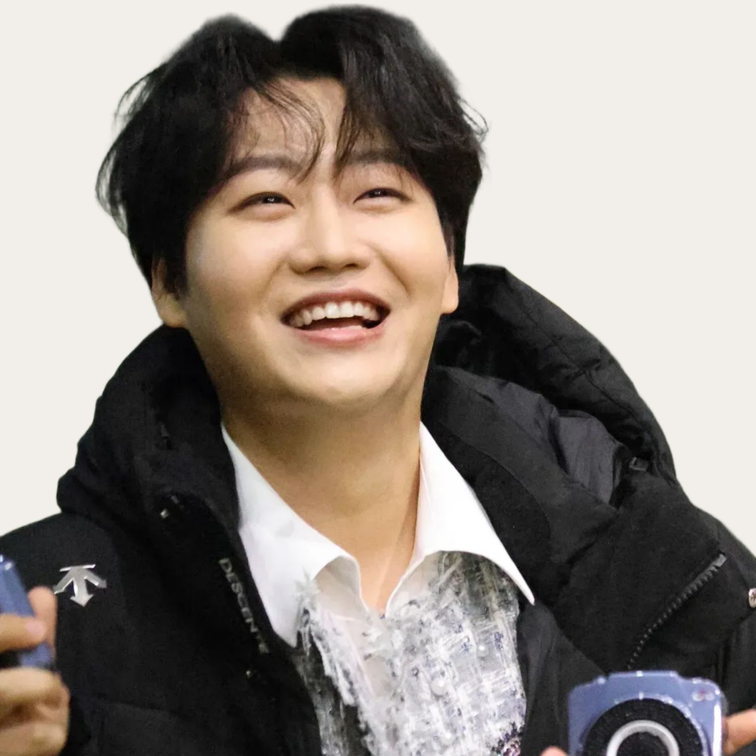 A moment captured by a fan of Min Soohyun