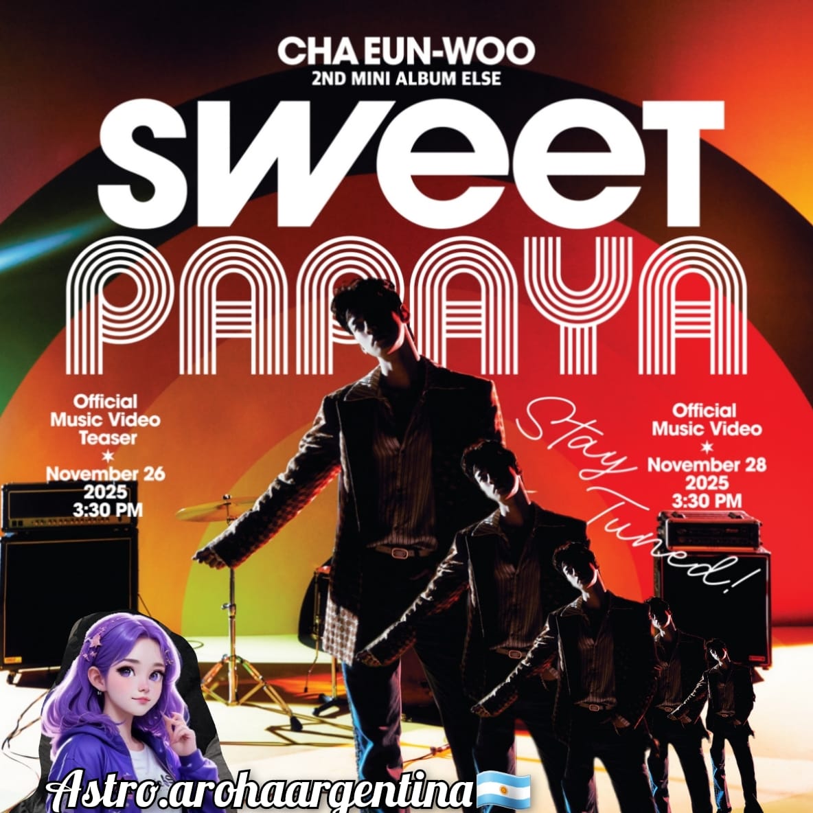 A moment captured by a fan of Cha Eunwoo