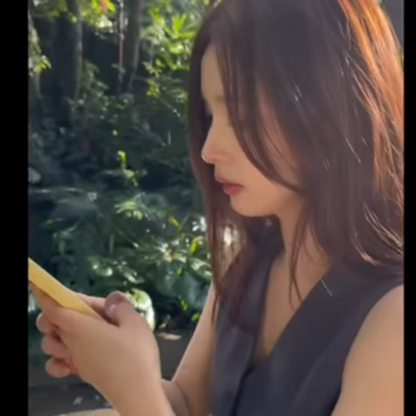 Momen yang diabadikan oleh penggemar Shin Sekyung
