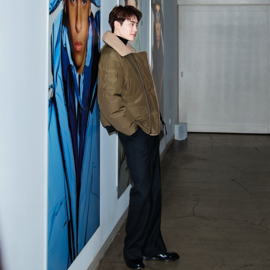 Behind-the-scenes cut of Lee Jongsuk