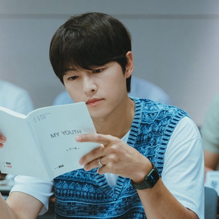 Behind-the-scenes cut of Song Joongki