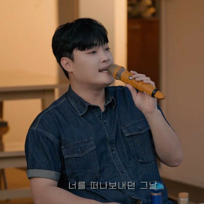 Behind-the-scenes cut of Kim Kyungmin