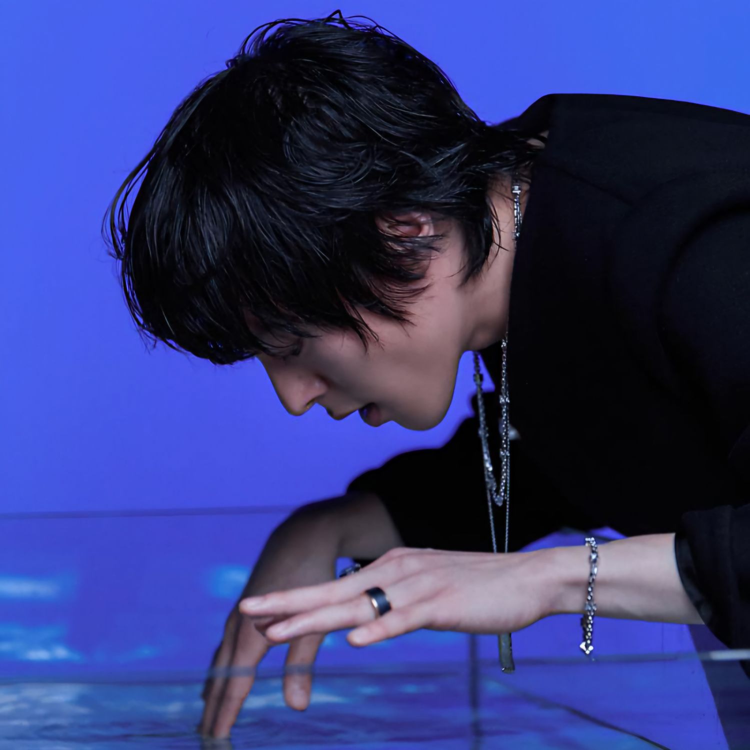 A moment captured by a fan of Jang Kiyong