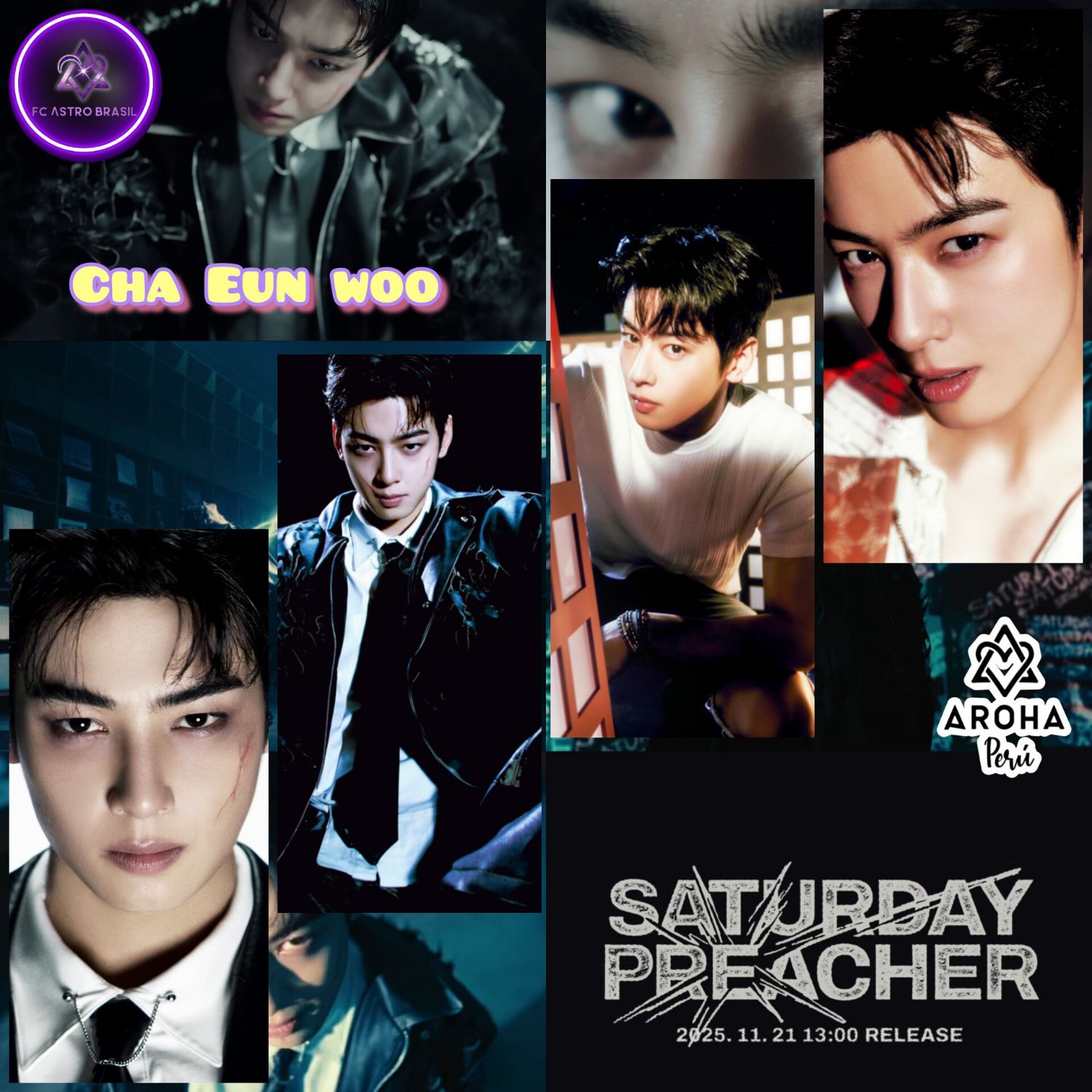 Behind-the-scenes cut of Cha Eunwoo