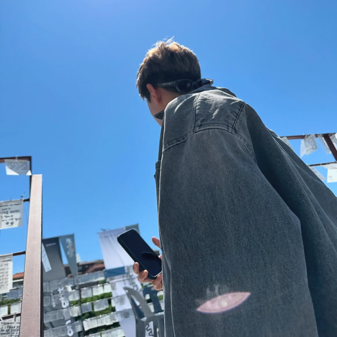 A moment captured by a fan of Choi Minho
