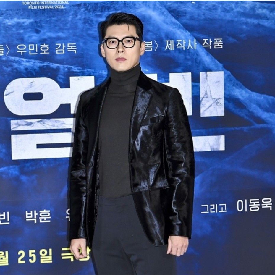 Recent activity shot of Hyun Bin