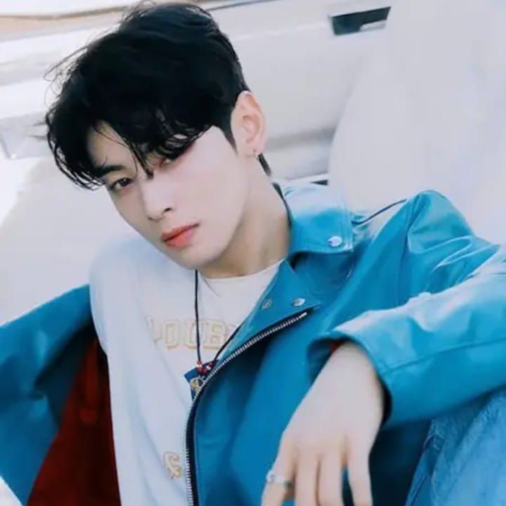 A moment captured by a fan of Cha Eunwoo